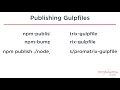 Publishing Gulpfiles