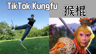 Kungfu 2021|谁说女子不如男|猴棍|让BBC 记者赞叹不已#shorts