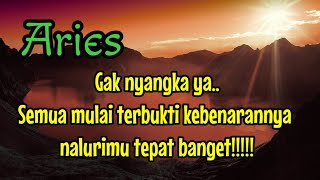 🔮 Aries 💎 Gak nyangka ya... Semua mulai terbukti kebenarannya, nalurimu tepat banget!!😱✨