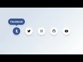 Social Media Buttons with Tooltip on Hover using only HTML & CSS