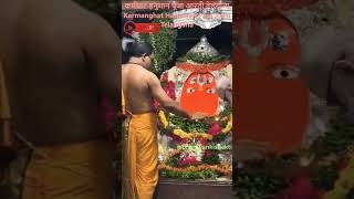 कर्मघाट हनुमान पूजा आरती मंदिर दर्शन Karmanghat Hanuman Puja Aarti Mandir Darshan #shorts #viral