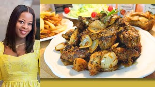 Dibi Poulet à la Poêle   Le Secret d’un Poulet Grillé Parfait et Savoureux ! 🍗🔥