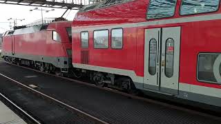 DB 182 006 mit RE,  Berlin Hbf,  19.11.22