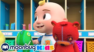 If You're Happy and You Know It | CoComelon Sing Along | Learn ABC 123 | Fun Cartoons | Moonbug Kids