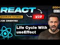 React JS 19 Tutorial in Hindi #30 Use Effect Hook for Life Cycle Methods in React