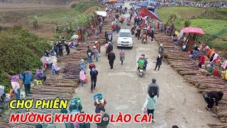 CHỢ PHIÊN MƯỜNG KHƯƠNG - LÀO CAI NHỮNG NGÀY GIÁP TẾT