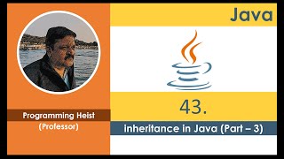 #043 inheritance in Java - Part 3