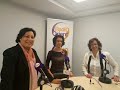 Majida Narrais présidente de L' Asso Kouam , Dr Nawal Halah prof D'Arabe : invitées de Radio O