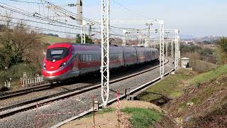 Treni Alta Velocità FRECCIAROSSA e ITALO sulla Direttissima Roma - Firenze