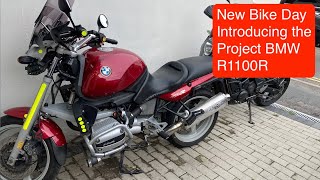 New Bike Day! Introducing the new BMW R1100R Project