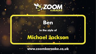 Michael Jackson - Ben - Karaoke Version from Zoom Karaoke