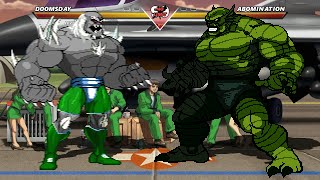 DOOMSDAY vs ABOMINATION - Highest Level Amazing Fight!