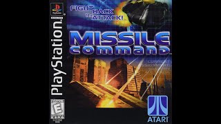 Missile Command PS1 Live Stream First Time Playing