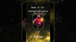 Mohamed Salah - TikTok Fan's Player of the Year 2022