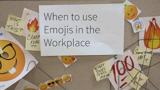 Crap I Wish I Learned in College: When to Use Emojis in the Workplace