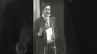 Rare Video Of Melody Qween Lata Mangeshar Singing Megha Chaye Aadhi Raat, Comentary BY Amin Sayani