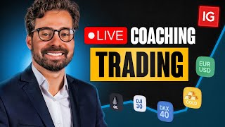 Spécial Noël 🚀 COACHING TRADING en DIRECT ⏰ [DAX40 CAC40 FOREX GOLD BTC] 📊 du Lundi 23 Décembre !