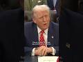 Trump scolds CNN reporter for asking about Epstein files