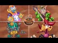 Celestial Island - All Celestials Sounds and Animations (My Singing Monsters)