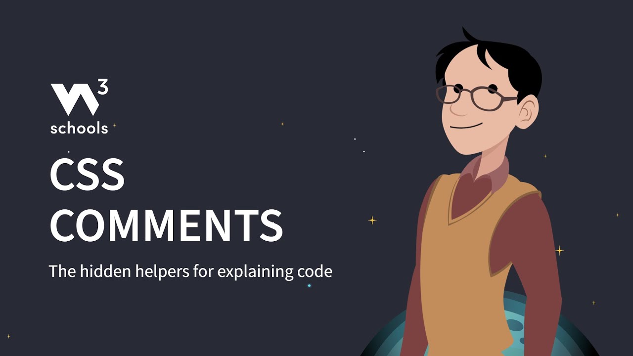 Css Comments W3schools Youtube
