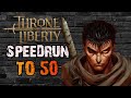 🔴 Speedrun to 50! - Throne & Liberty