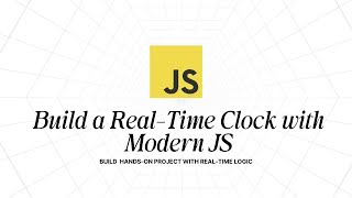 JavaScript Digital Clock + Alarm & Timer | Modern JS Project for Beginners