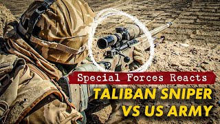 Taliban Sniper shoots at US troops... Bad idea | Combat Reacts