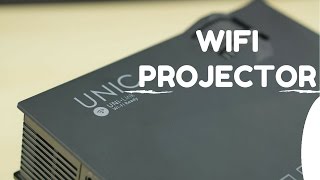 UNIC UC 46 WIFI Ready Projector Unboxing || unic mini projector