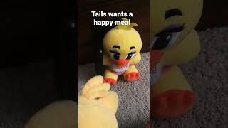 Tails wants a happy meal #shorts #shortsvideo #fyp #sonicthehedgehog #tails