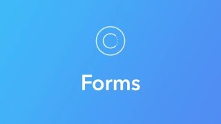 Ionic Creator Tutorials // Forms