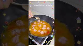 番茄肉丸汤 Tomato Meat Ball Soup #shorts #cooking #food