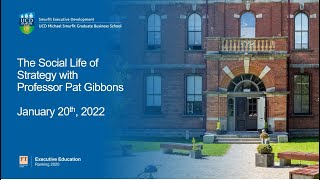 The Social Life of Strategy with Professor Patrick Gibbons,