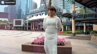 偽娘小翔穿白色長禮服白絲襪白高跟自拍 crossdress wear dress