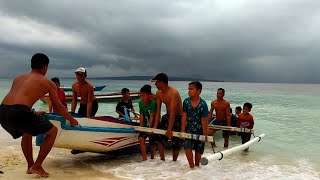 Stay Safe Always AMANKAN PERAHU MANCING sebelum Badai \u0026 Gelombang besar datang