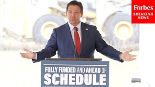 JUST IN: Gov. Ron DeSantis Promotes I-75 Expansion Effort In Ocala, Florida