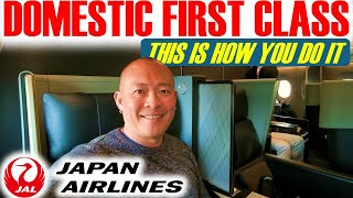 🇯🇵 Japan Airlines - AWESOME Domestic First Class | Sapporo - Haneda - Itami