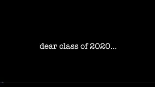 Dear HHS Class of 2020