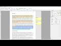 how to print comments in open office