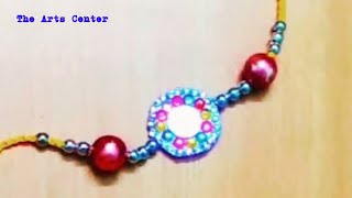 DIY : Easy and Best Rakhi making idea for kids/School Rakhi Competition project by The Arts Center
