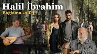 Halil İbrahim - Musa Eroğlu - Hüdutsuz sevda | Bağlama Solfej |