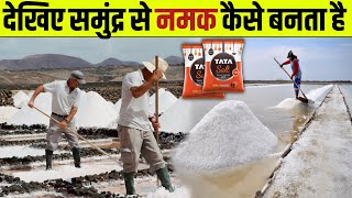 देखिए समुद्र से नमक कैसे बनता है | Namak kaise banta hai | Salt making process in india |furious tv