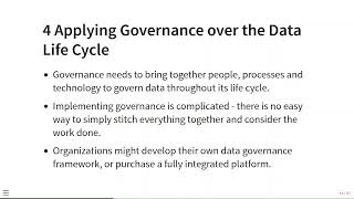 4. The Data Life Cycle