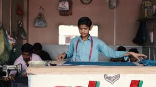 A Tailor In The Bazaar Of Saifal Goth