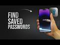 Where to Find Saved Passwords on iPhone (tutorial)