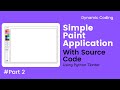 Paint using Tkinter python Part 2 // cool python projects using GUI