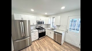 3BR/1BA Renovated Philly Row Home with back patio space \u0026 dishwasher