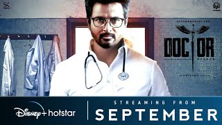 Doctor direct ott release on Disney + Hotstar | Streaming from September 24th | Cine Tamil