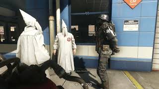 Ku Klux Klan scene - Wolfenstein 2 The New Colossus