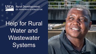 USDA Rural Development’s Water and Wastewater Programs – Help for Rural Communities