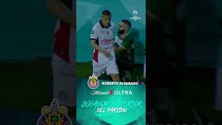 Roberto Alvarado es el Jugador Superior del Partido en la visita de Chivas a República Dominicana ⚽️